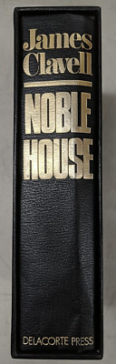 Noble House by James Clavell SIGNED Limited Edition Leatherbound 1981 Slipcase-image