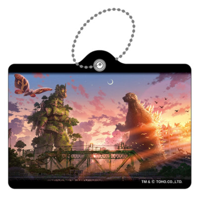 Mechagodzilla/Shinagawa Fantasy IC Pass Case TOHO Godzilla Store Japanese Kaiju-image