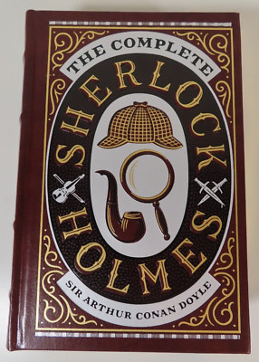 THE COMPLETE SHERLOCK HOLMES Leather Bound Collectible Edition Sir Arthur Doyle-image