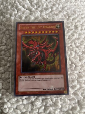 Yu-Gi-Oh Slifer the Sky Dragon LC01-EN002 25th Anniversary Ultra Rare -image