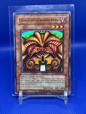 YUGIOH Exodia The Forbidden One RP01-EN021 Retro Pack 2020 Reprint-image