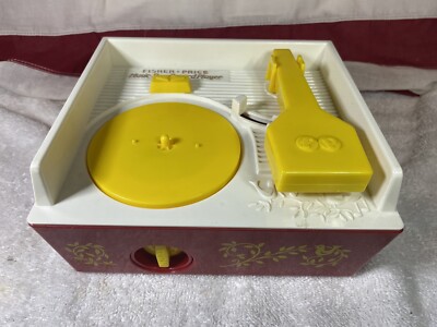Vintage  Fisher Price Music Box / Record Player 2010-image