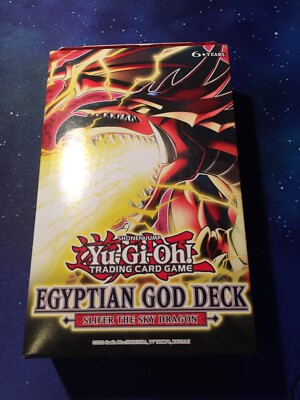 Yugioh Egyptian God Deck: Slifer the Sky Dragon BRAND NEW SEALED Yu-Gi-Oh! TCG-image
