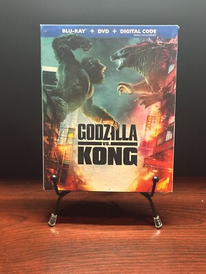 Godzilla vs. Kong Blu-Ray/DVD With Slipcover Brand New-image