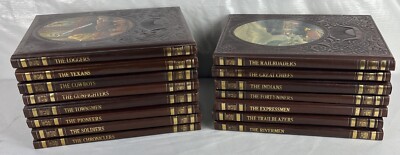 THE OLD WEST TIME-LIFE SERIES - Lot of 15 BOOKS - 1970's-image