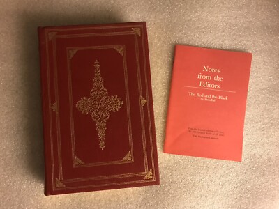 1979 Franklin Library The Red And The Black Leather Bound Book Ltd. Ed. W Notes-image