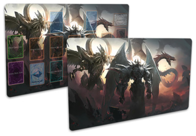 No.1968 Yugioh TCG Playmat Egyptian Gods Slifer the Sky Dragon of Ra Tormentor-image