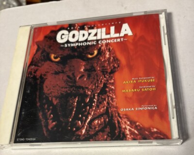 Godzilla Symphonic Concert 40 Th Anniv. CD OSAKA Sinfonica Akira Ifukube-image