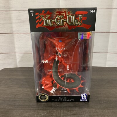 E1 Phatmojo Action Figure LE Yu-Gi-Oh! Exclusive Card Slifer The Sky Dragon NEW!-image