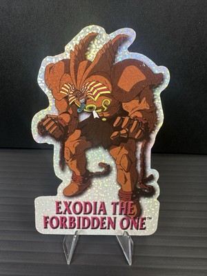 1996 Yugioh Series 1 Vintage Exodia The Forbidden One Sticker #16 Of 36-image