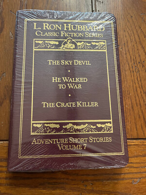 Classic Fiction Series-Adventure Short Stories Vol 7 L Ron Hubbard Leatherbound-image