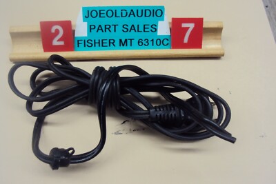 Fisher Turntable MT-6310C Line Cord & Strain Relief. Tested Parting Out MT-6310C-image