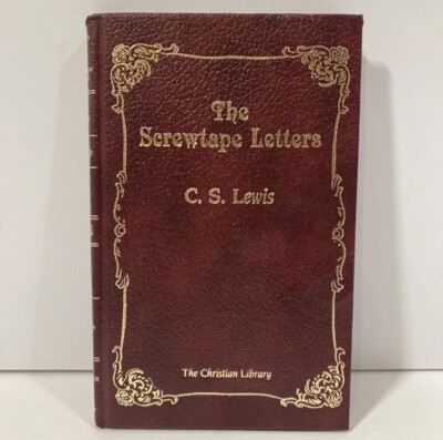 The Screwtape Letters by C. S. Lewis Christian Library Leather 1990 Hardcover-image