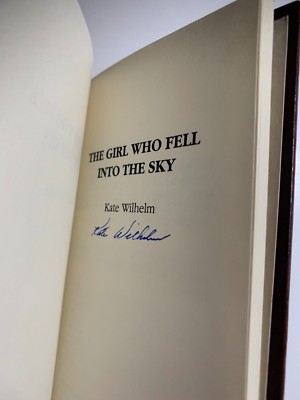 #Signed Kate Wilhelm. The Girl Who Fell Into the Sky. Short Story Hardback, Ltd-image