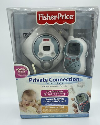 10 Channels Fisher-Price Private Connection Nursery Monitor Receiver-image