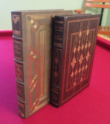 2 Paul Theroux Novels ~ O-Zone & Picture Palace ~ The Franklin Library-image