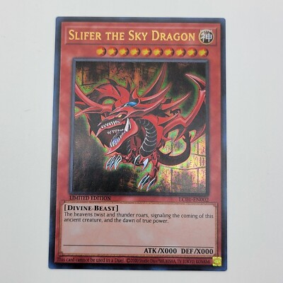 ( SLIFER THE SKY DRAGON ) - Ultra Rare - LC01-EN002 - Limited NM - Yu-Gi-Oh 25th-image
