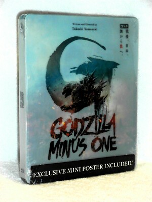 Godzilla Minus One (4K/Blu-ray 2024 STEELBOOK) gojira monster action kaiju scifi-image