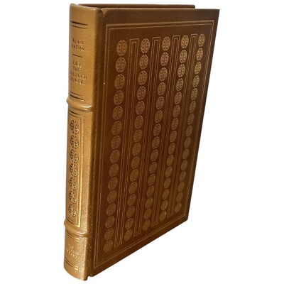 Franklin Library Leather Book Signed 60 Alan Paton Cry Beloved County So. Africa-image