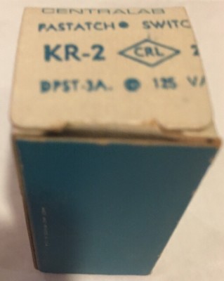 Fisher KR-2 500B  Receivers NOS On/Of Switch -image