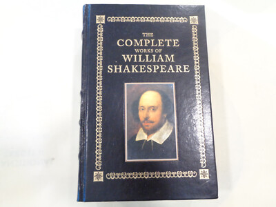 The Complete William Shakespeare - Barnes & Noble Leather Decorative BooK-image