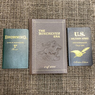 3 George Madis Books. The Winchester ERA, Browning & Military Arms Serial #s-image