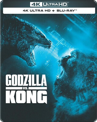 Warner Bros. Godzilla vs. Kong (Steelbook) (4K Ultra HD + Blu-ray)-image