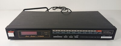 Fisher Stereo Synthesizer Tuner FM-60 Studio Standard Receiver Black-image