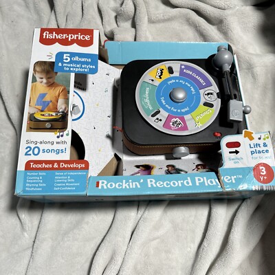 Fisher Price Rockin' Record Player Turntable Only-image