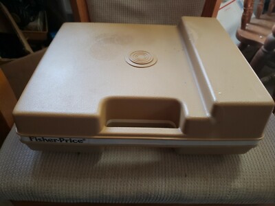 Vintage 1978 Fisher Price # 825 Portable Record Player Phonograph Turntable Work-image