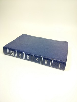 Zondervan Rare 1992 Limited Edition Index Red Letter Reference Bible Leather -image