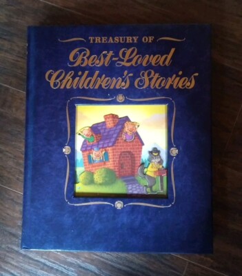Best-Loved Children's Stories [LEATHER, HARDCOVER, GILT EDGED 2011] Brand New-image