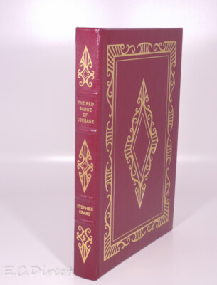 THE RED BADGE OF COURAGE by Stephen Crane-EASTON PRESS-100 Greatest Books Series-image