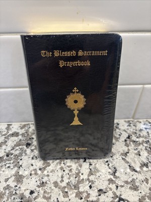 BLESSED SACRAMENT PRAYERBOOK By Father F. X. Lasance New Sealed-image