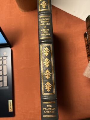 Selected Poems 1923-1975, Robert Penn Warren, Signed Edition, Leather Bound.-image