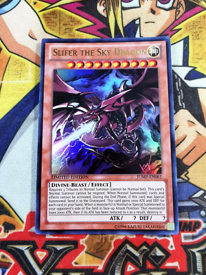 Slifer the Sky Dragon jump-en061 Ltd Ed (NM+) Ultra Rare Yu-Gi-Oh!-image