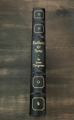 Easton Press FATHERS & SONS IVAN TURGENEV 100 Greatest FRITZ EICHENBERG LEATHER-image