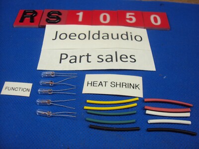 Fisher RS-1050 Receiver Replacement Phono 1 & 2, AM, FM, AUX Lamps Lamps Are New-image