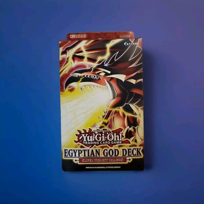Yu-Gi-Oh TCG Egyptian God Deck Slifer The Sky Dragon 1st Edition Sealed-image