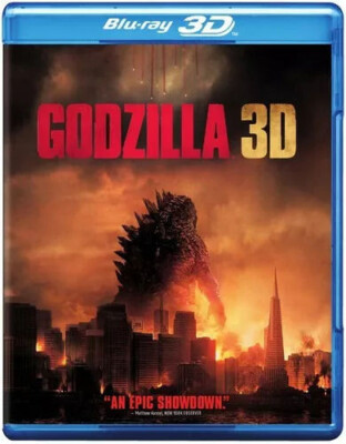 Godzilla (Blu-ray 3D, Blu Ray ,DVD), Digital HD -image