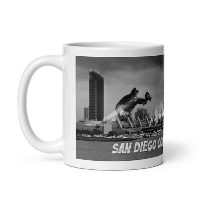 COFFEE CUP King Kong attacks San Diego Convention Center SDCC Kaiju Godzilla-image