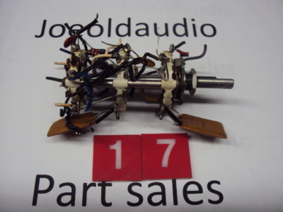 The Fisher 500-T Original Function Switch. Tested. Read Below. Parting Out 500-T-image