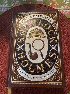 THE COMPLETE SHERLOCK HOLMES  Leather Bound Collectible Edition -image