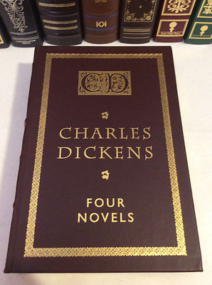 Four Novels by Charles Dickens - Leather - Very Good-image