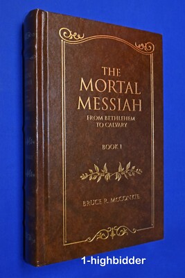 Mortal Messiah, Volume 1 Special Leather Hardcover Edition Bruce R. McConkie LDS-image