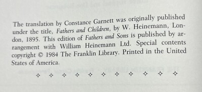 Franklin Library Leather Bound Classic, Like New-image