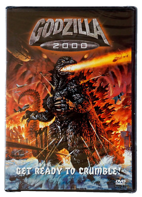 Godzilla 2000 DVD, Toho Pictures Inc. Production, Takehiro Murata, New & Sealed-image