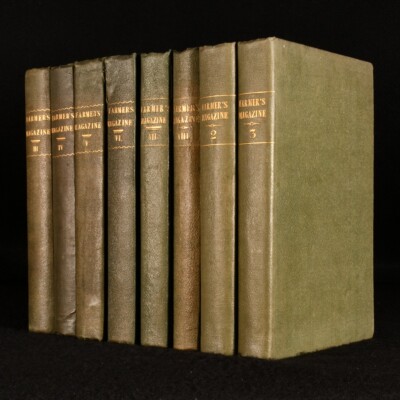 1835-1839 8 Vol The Farmer's Magazine Illustrated-image