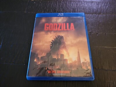 Godzilla (Blu-Ray  DVD 2014) Aaron Taylor-Johnson Bryan Cranston Elizabeth Olson-image