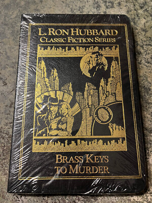 L. Ron Hubbard BRASS KEYS TO MURDER First Edition Limited Leatherbound 1993-image